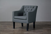 Brittany Club Chair, Gray